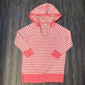 GAP lightweight striped hoodie sweater